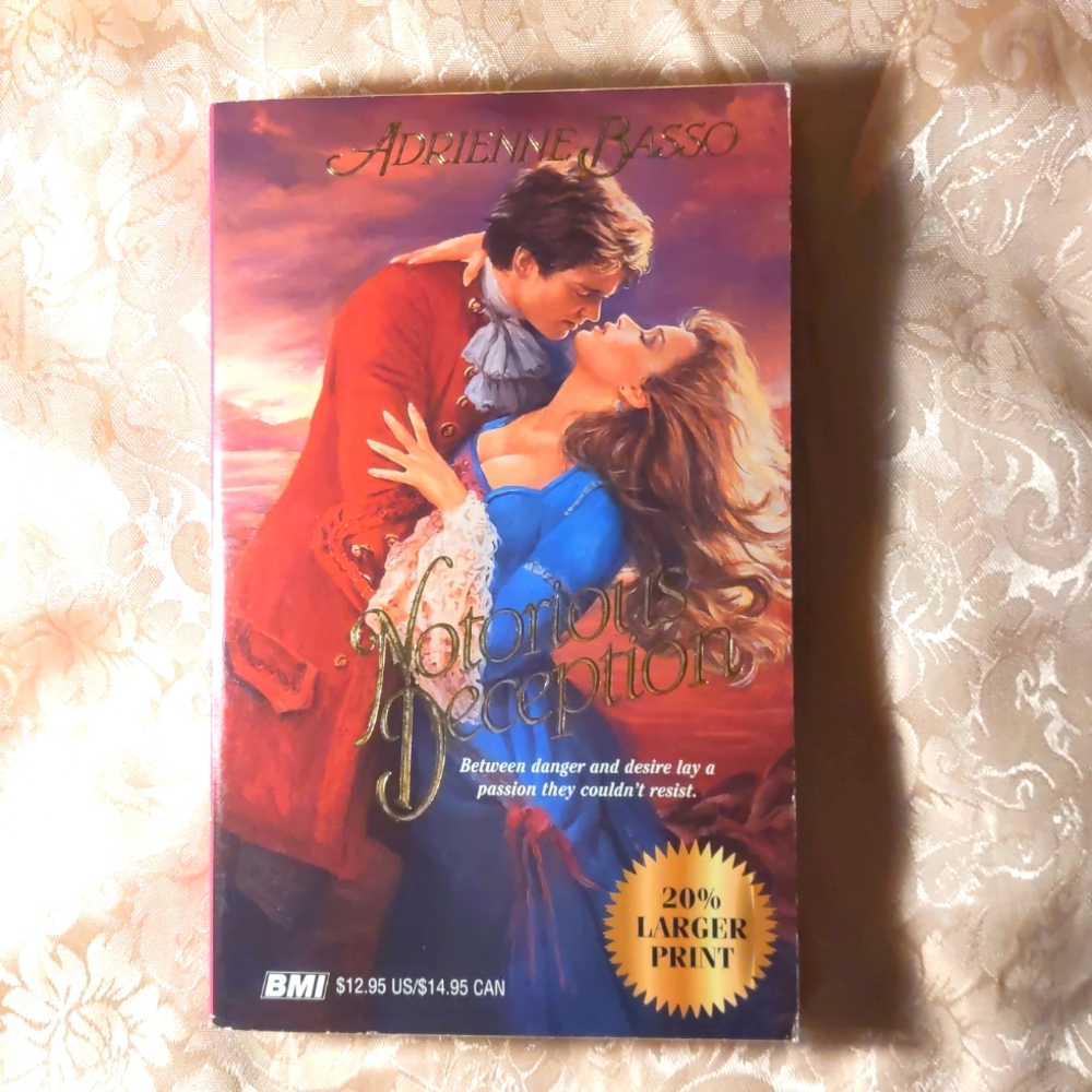 Notorious Deception by Adrienne Basso Paperback
